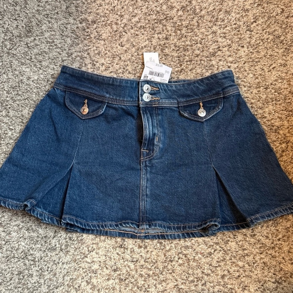 American Eagle Denim Mini Skirt